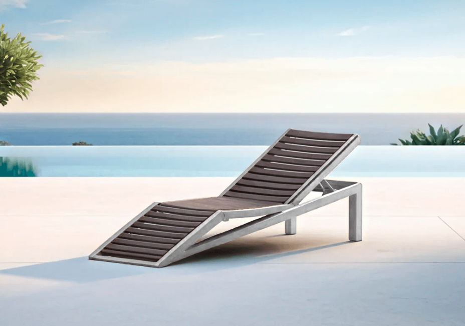 Detalle de la tumbona